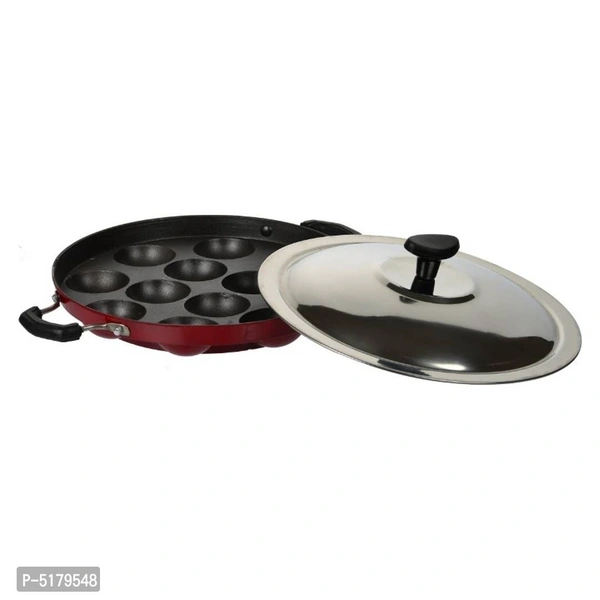 Non stick Appam Maker 12 Cavites 5179548