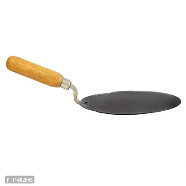 KITCHEN SHOPEE Iron Tawa, 11 Inches, BlackSize: 11002045