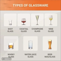 Multipurpose Drinking Glass -FM1, Pack Of 4, 170 Ml, Transparent 14029218