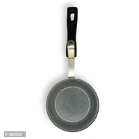 Classy Window Premium Quality Hard Anodized Nonstick Tadka Pan, 11 cm, Black 8063334