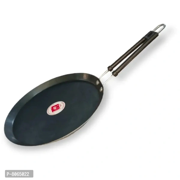 Induction base flat Iron Tawa with insulated handle (24cm) 8065022