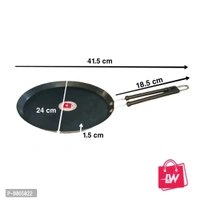 Induction base flat Iron Tawa with insulated handle (24cm) 8065022