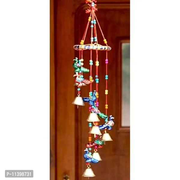 CraftJunction Wood Wind Chime (Blue 11398731