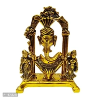 Buyent ? Ganesh Idols for Home Decor Metal ganpati Idol for Gift ganpati Idol for Office Desk Ganesh ji Metal murti for Office, Home Decoration, Living Room, Marriage Gift, puja Room 10758239