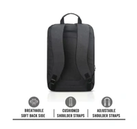 Crazy Laptop Backpack college bag school bag office bag travel bag men and women black 9048105