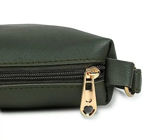 DANIEL CLARK Women's Stylish Handbags Combo (Set of 3) (Green)9773767