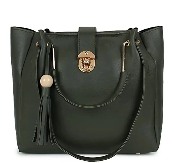 DANIEL CLARK Women's Stylish Handbags Combo (Set of 3) (Green)9773767