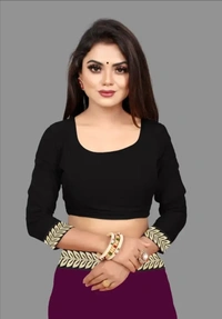 Stylish Fancy Vichitra Silk Saree With Blouse Piece For Women 12989726