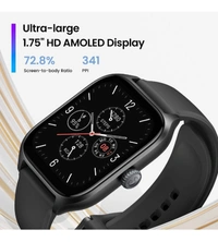 Fashion Smartwatch, 1.78rdquo; AMOLED Display with Premium Metal Body, Multiple Sports Modes with 100+ Watchfaces, Complete Health Suite with Stress Monitor, 7 Days Battery Life  3 ATM 14637672