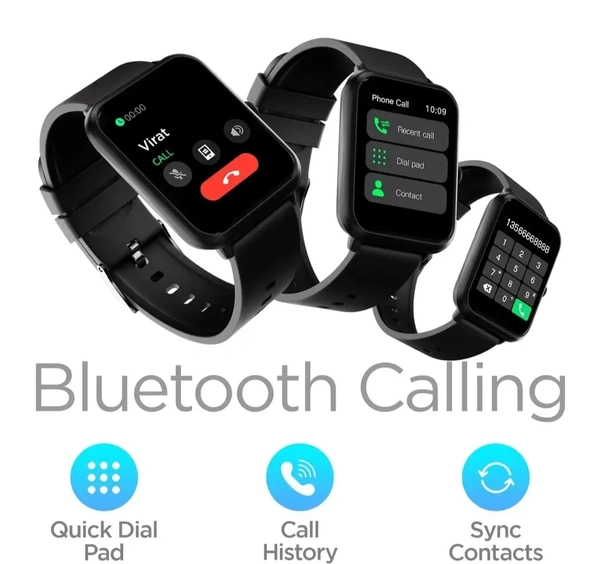 Call Pro Smart Watch Dual Chip Bluetooth Calling, 1.69 Display, AI Voice Assistance with 100 Sports Modes, with SpO2  Heart Rate Monitoring 13964898