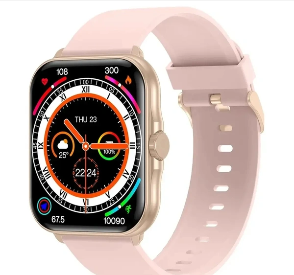 Eterno 1.99 Largest Display, Bluetooth Calling Smartwatch with 1184mm Display Area, AI Voice Assistant, 120+ Sports Modes (Yoga) with Smart Split Screen to Toggle between functions, Gaming on the Wri 13840397