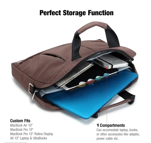 Laptop Bag For Male And FemaleWithin 6-8 business days However, to find out an actual date of delivery, please enter your pin code.3349414