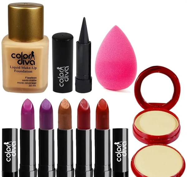 Face Makeup Kit, Pack of 9, (GC1459) 5715608