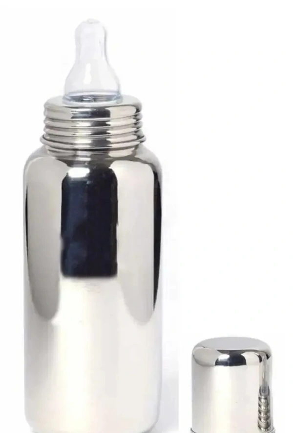 Stainless Steel Baby Feeding Bottle, Milk Feeding, Water Feeding 250 ml. 6403355