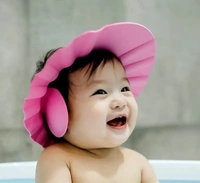 Trendy Baby Bath Shower Cap Adjustable Eva Cap With Ear And Eye Protection 10939690