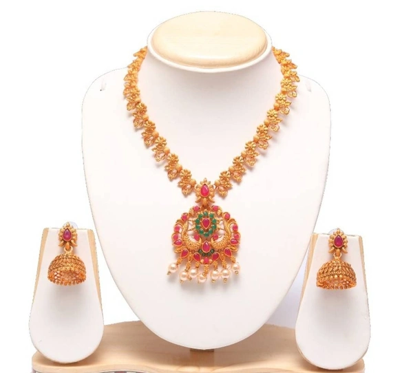 Trendy Attractive Alloy Jewellery Set for Women 6076890