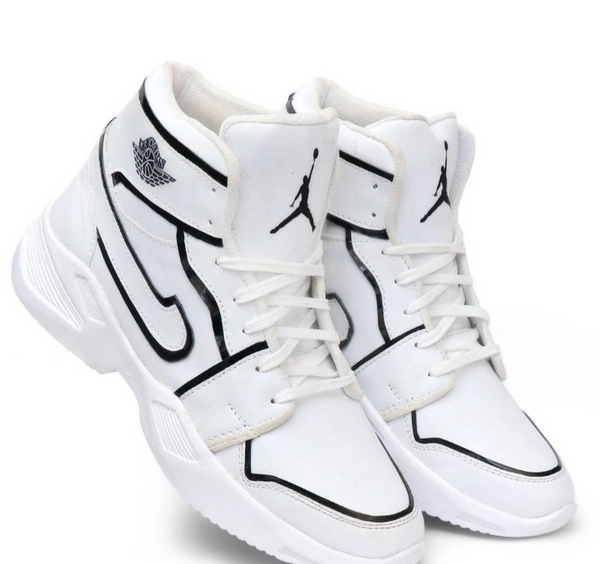 Trendy Rexine Boots for Men 8821415 - UK 7