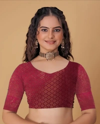 Kanjeevaram Style Art Silk Jacquard Sarees with Blouse Piece 21530796