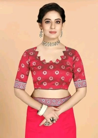 Stylish Vichitra Silk Pink Embroidered Saree with Blouse piece 9715431