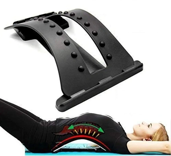 Lumbar Back Stretcher, for Lower and Upper Back Massager and Support Back Tool, Lumbar Support for Office Chair
