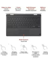ASUS Chromebook Flip Touch Celeron DualCore (4 GB/32 GB EMMC Storage/Chrome - OS) C214MA-BU0704 Chromebook (11.6 inch, Dark Grey, 1.20 Kg) - Gray