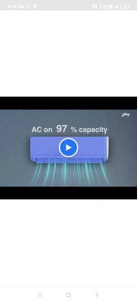 Godrej 5-in-1 Convertible Cooling 2023 Model 1.5 Ton 4 Star Split Inverter with 4 Way Swing and Tri Filtration System AC White (EI 18PINV4R32-WWP, Copper Condenser) - White, 1.5 Ton 4 Star Rating
