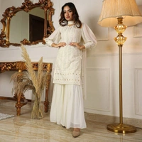Antique Fashion 1 Top Plazo - Xs