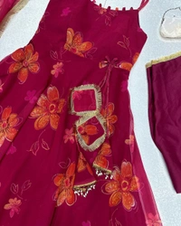 Antique Fashion 1 Anarkali Digital Printed Georgette Anarkali  - 38