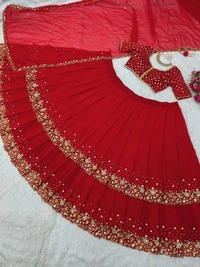 Antique Fashion 1 Two Layer  Lehngha *  choli with Dupata...
