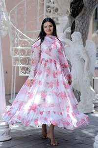 Antique Fashion 1 Premium Readymade Designer Gown-Dupatta Collections.💃🏼 - Xl (42)