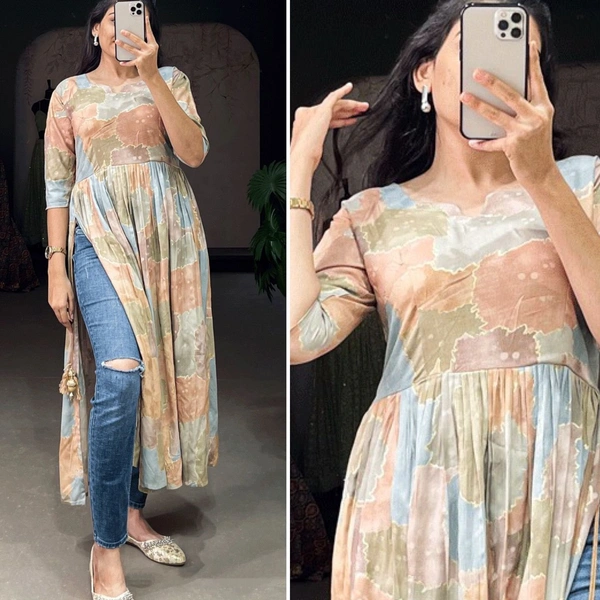 Antique Fashion 1 Nyra Cut Kurti  - M (36)