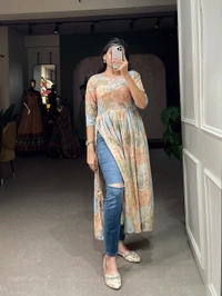 Antique Fashion 1 Nyra Cut Kurti  - M (36)