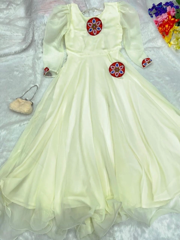Antique Fashion 1 Navratri Special Gown - Xxl (44)