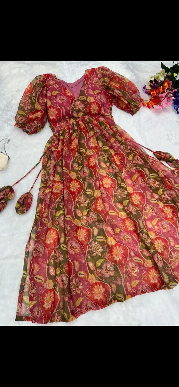 Antique Fashion 1 Aliya Cut With Nyra Cut Kurti  - S (36)