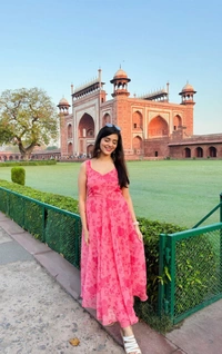 Antique Fashion 1 * Anarkali * - Digital printed Georgette silk Anarkali suit with huge flair 🌸 - 36