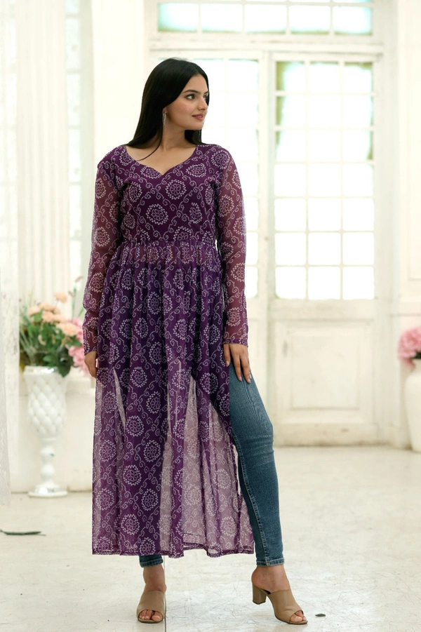 Antique Fashion 1 Nayra cut Kurtis are the best way to stay comfortable and stylish at the same time.*❤️ - S (36), wine