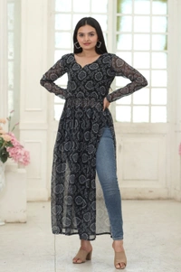 Antique Fashion 1 Nayra cut Kurtis are the best way to stay comfortable and stylish at the same time.*❤️ - S (36), wine