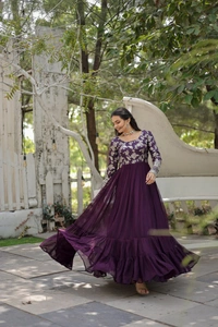Antique Fashion 1 GOWN COLLECTIONS  - Purple, L (40)