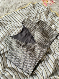 Antique Fashion 1 Pure Orgenza With Multy Color Strip