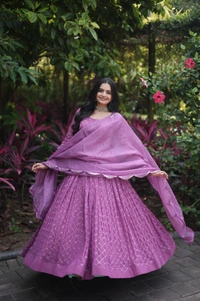 Antique Fashion 1  PREMIUM READYMADE GOWN COLLECTIONS  - Onion, S (36)