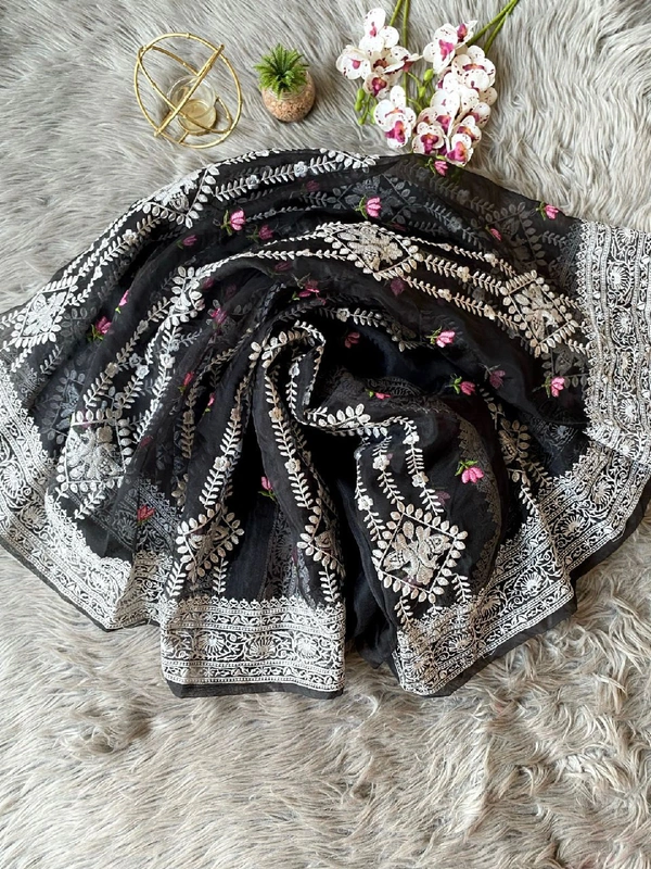 Antique Fashion 1 Exclusive Arrival OrgenzaThread - Black