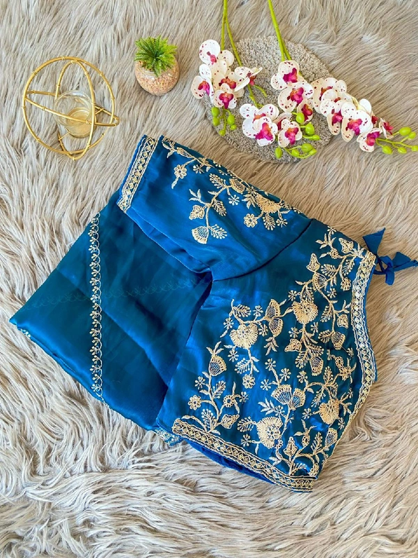 Antique Fashion 1 Exclusive Arrival Orgenza  zimmyChu twotone - blue