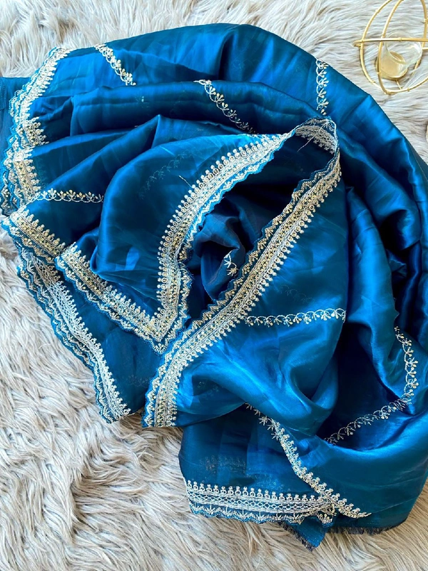 Antique Fashion 1 Exclusive Arrival Orgenza  zimmyChu twotone - blue