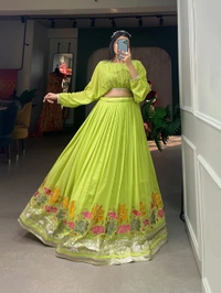Antique Fashion 1 A touch of embroidery a dash of grace   our co-ord set epitomizes the essence of timeless elegance - parrot