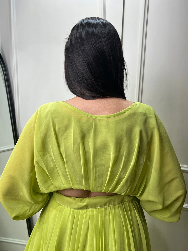 Antique Fashion 1 A touch of embroidery a dash of grace   our co-ord set epitomizes the essence of timeless elegance - parrot