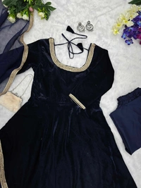 Antique Fashion 1 You gonna love elegance with Modern touch, Here we Presenting Exclusive velvet Design 🌸 - S (36)