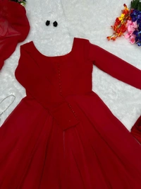 Antique Fashion 1 Georgette anarkali set  - L (40)
