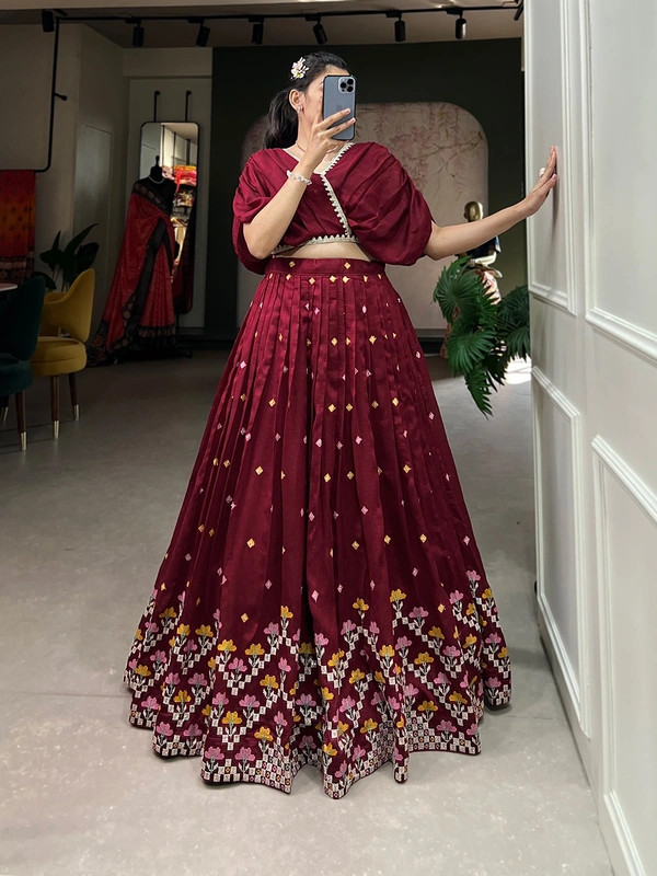 Antique Fashion  Co-ord set Collection - maroon