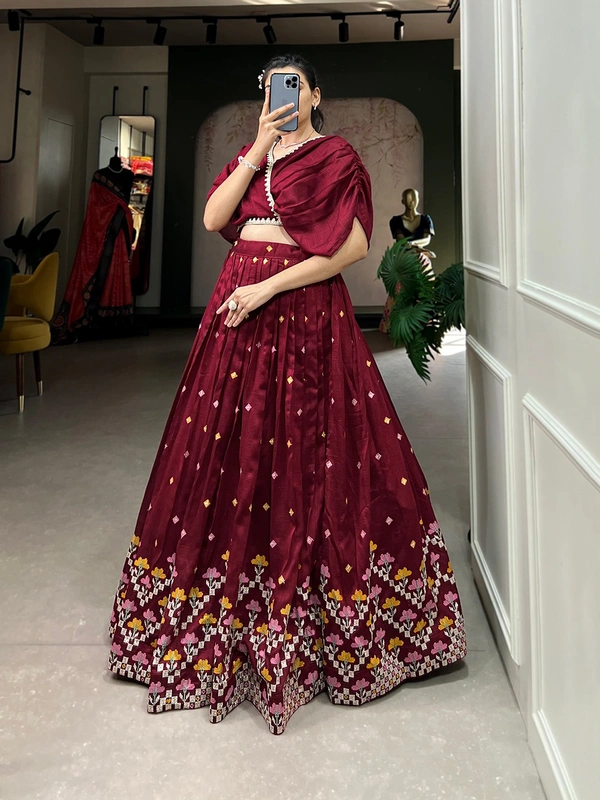 Antique Fashion  Co-ord set Collection - maroon