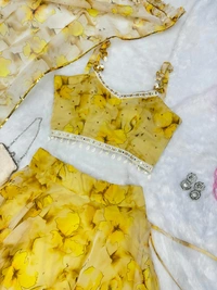 Antique Fashion 1 Organza Love Lahenga  - color 1